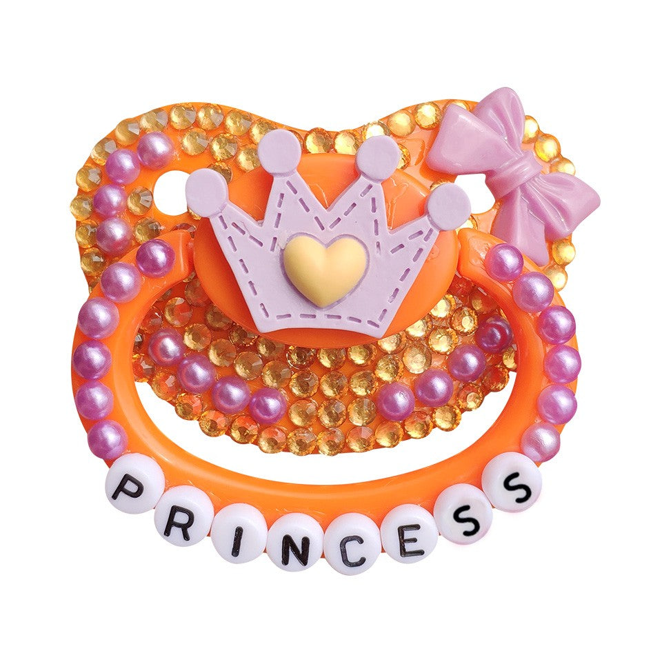 Cute Duck Design Adult Pacifier Wide-bore Silicone Nipple DDLG Lovely Food Grade Adult Baby Pacifier For Daddy, Girl