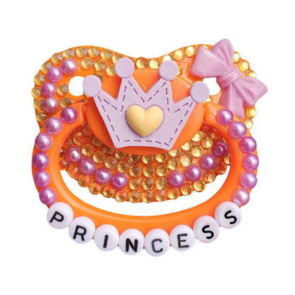 Cute Duck Design Adult Pacifier Wide-bore Silicone Nipple DDLG Lovely Food Grade Adult Baby Pacifier For Daddy, Girl