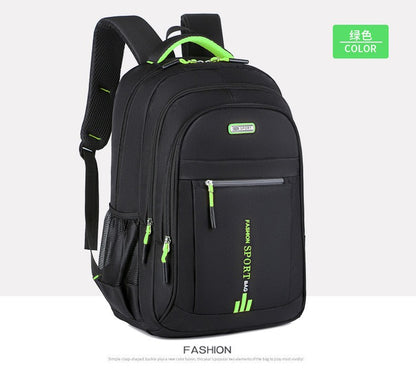 Mochilas Masculinas Oxford À Prova D'Água Mochila Para Notebook Bolsa Executiva Casual Viagem Mochila Escolar Para Ensino Médio