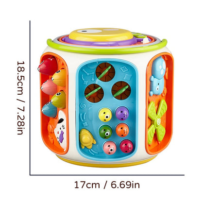 Celular de Brinquedo para Bebês, Música para Crianças, Alto-falante Móvel com Som e Luz, Brinquedo Educacional para o Desenvolvimento de Crianças a partir de 12 Meses