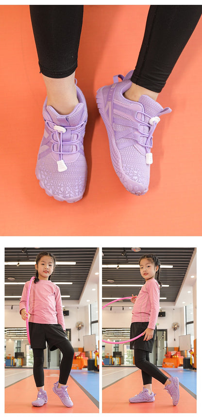 Kids Barefoot Shoes Boys Girls Sneakers Naturally Splay Shoes Toddler Little Big Kid