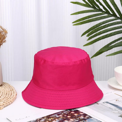 Chapéu Balde Dobrável de Verão de Algodão Unissex Feminino Protetor Solar Ao Ar Livre Chapéu de Pesca Caça de Cor Pura Masculino Chapéu de Bacia Boné de Praia