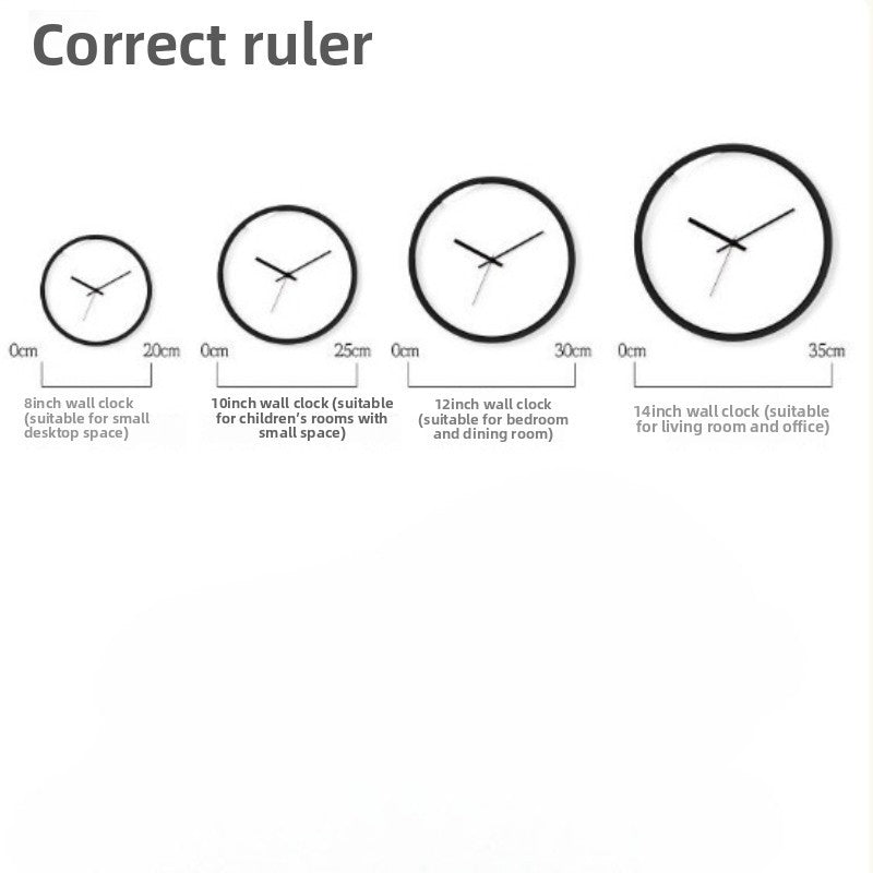 A European-style Retro Clock That Imitates A Mechanical Feel A Wall Clock for Home Use in The Living Room