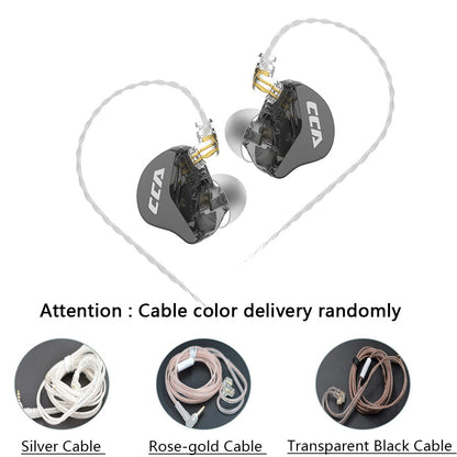 CCA CRA Hanging In Ear Wired HiFi Headset Monitor Headphones Noice Cancelling Sport Gamer Earbuds Earphones KZ ZEX Pro NRA CA4