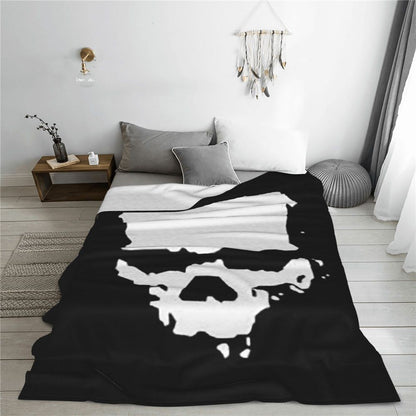 Gunki Fishing Blanket Soft Warm Flannel Throw Blanket Bedspread for Bed Living room Picnic Travel Home Sofa
