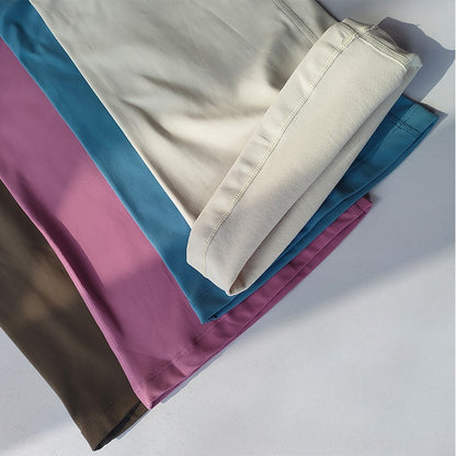 High-end Yoga Leggings Slim Yoga Pants High Waist Wide Leg Pants Bottoms Breathable Gym Casual Sports Bell Leggings Female