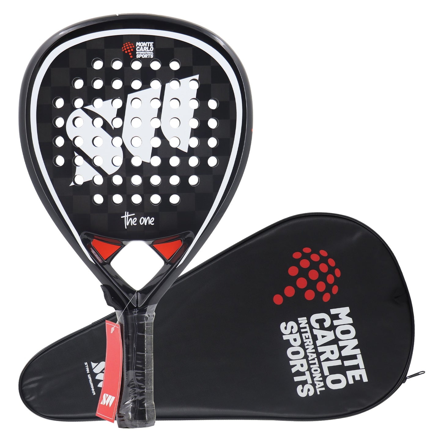 Raquetes de Padel de Carbono Profissionais 3K/12K para Homens, Superfície Áspera com Núcleo de Espuma de Memória Macia em EVA para Treinamento
