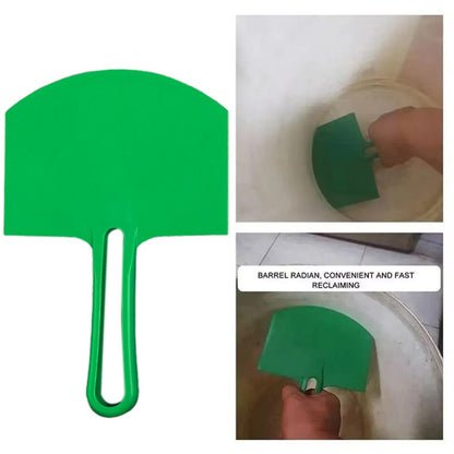 Espátula Raspador de Massa de Balde Curvo para Acabamento de Gesso Drywall Raspagem de Decalques Ferramentas de Construção de Remendo Novas