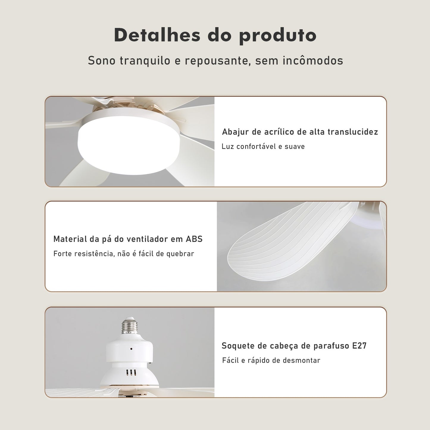 Ceiling Fan Lamp, Ceiling Fan With Led, Ceiling Fan Lamp, Ceiling Lamp, From Brazil