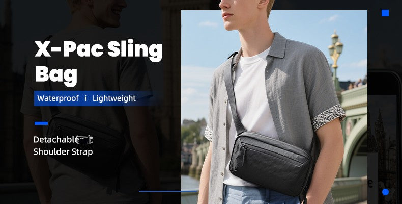 Heroic Knight Casual Men's Shoulder Bag 6.5" Phone Woman's Crossbody Bag Waterproof Men Chest Bag Outdoors Unisex Travel Pack