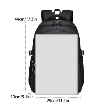 A Multi-layer Waterproof And Stylish Backpack Oxford Large-capacity Simple Commuter Out-of-town Student Backpack