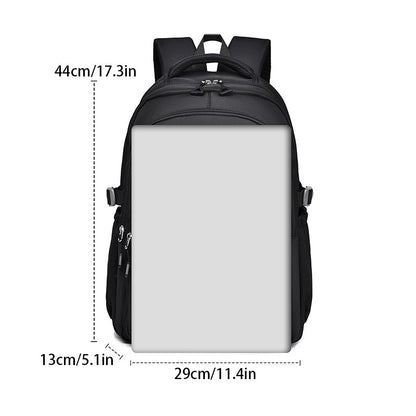 Mochila Multi-camadas Impermeável e Estilosa Oxford de Grande Capacidade Simples para Estudantes, Viajantes e Uso Diário