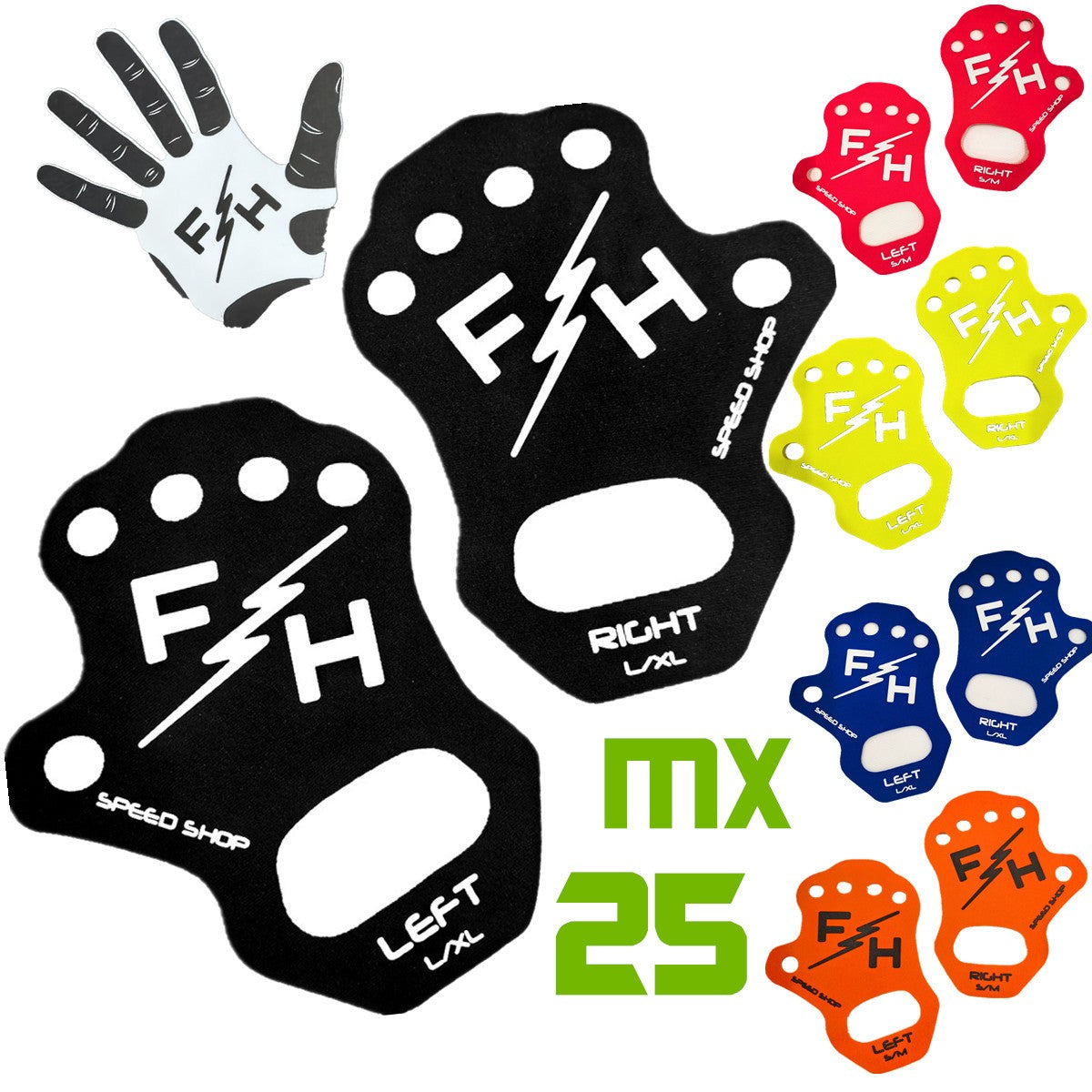 Luvas Podium FXR Moto 2025 Luvas de Ciclismo Luvas de Motocicleta Luvas Off-Road Downhill DH MX MTB Luvas para Pilotagem ao Ar Livre