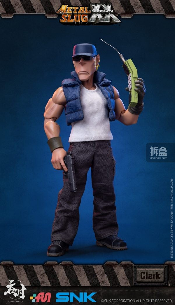 TUNSHI STUDIO Original Metal Slug Series Boneca de Pano de 6 polegadas Leona Clara Ralph Action Figura de Mobilidade Articulada Modelo de Brinquedos Presentes