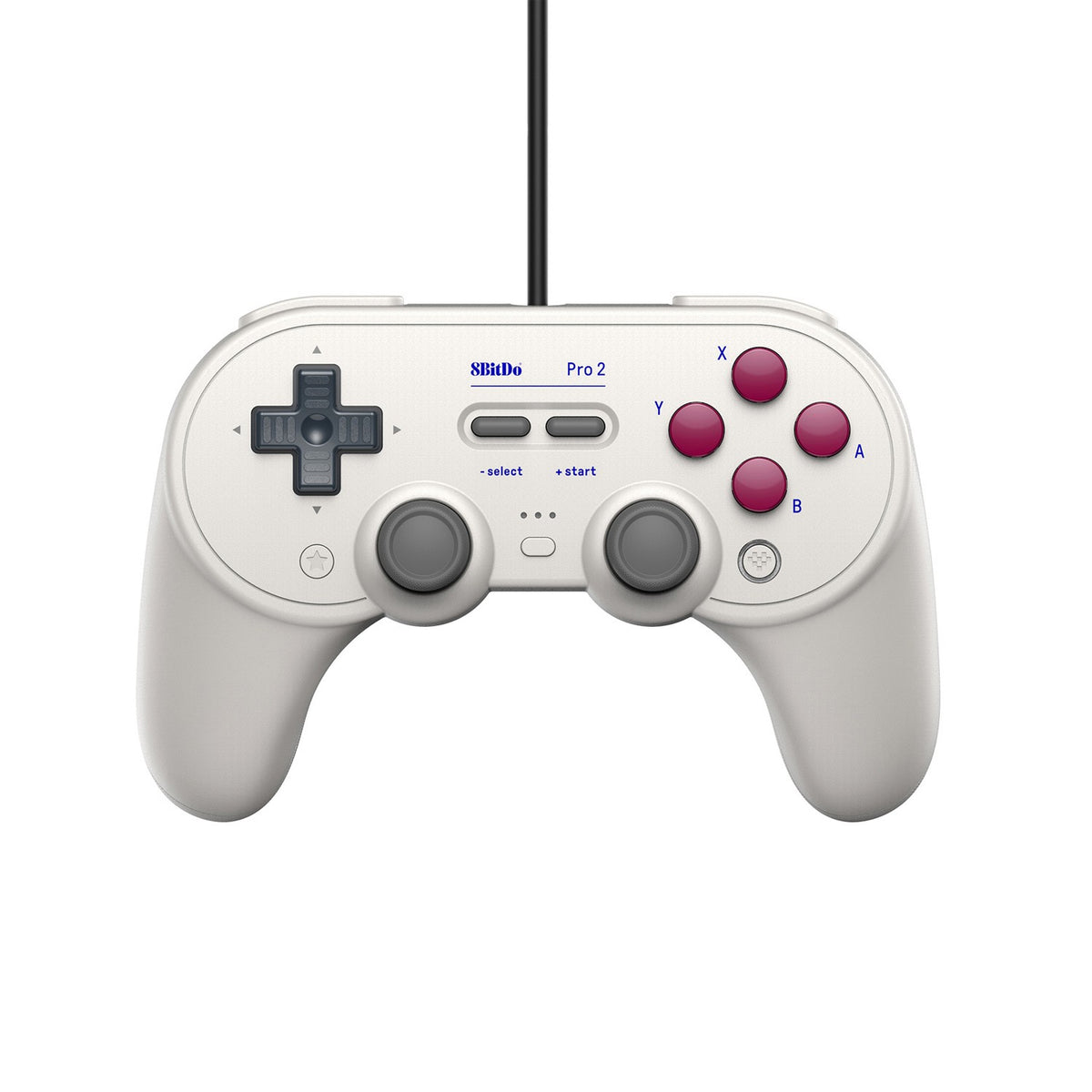 8BitDo Pro 2 Wired Controller USB Gamepad with Joystick for Nintendo Switch OLED PC with 2 Pro Back Paddle Buttons Accessories