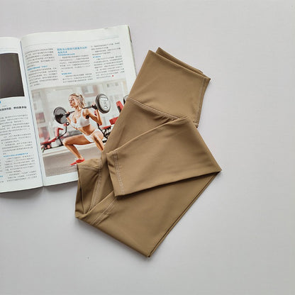 Women's High Waist Yoga Pants, Booty Lifting Workout Leggings with Naked Feel, Quick Dry Fitness Tights for Gym & Running