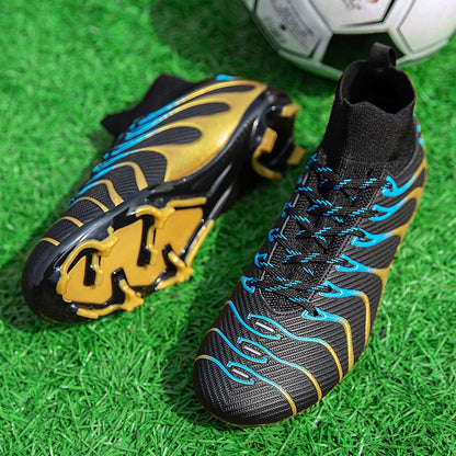 Men's Football Boots TF/FG Adults Soccer Shoes Professional High Quality Soccer Cleats Teenager Anti-slip Outdoor Sports Sneaker