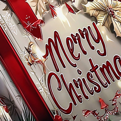 Conjunto de Cama de Natal Laço Vermelho Flores Estampadas Capa de Edredom Aconchegante Tamanho King Queen Solteiro Presente de Ano Novo Natal Decoração de Quarto
