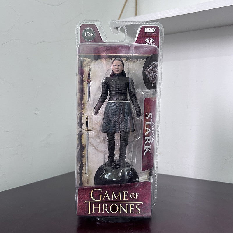 Jon Snow Night King Daenerys Targaryen Frost Wyrm Viserion Black Ice Dragon Rhaegal Action Figure Model Toys Desktop Decoration