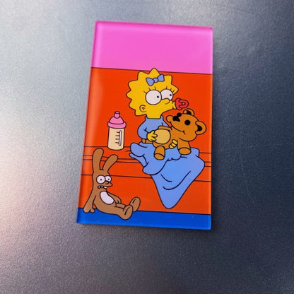 Ímã de Geladeira Homer Simpson Decoração Criativa Bonito Desenho Animado Quadro de Mensagens Adesivo de Geladeira Presentes Decoração de Casa
