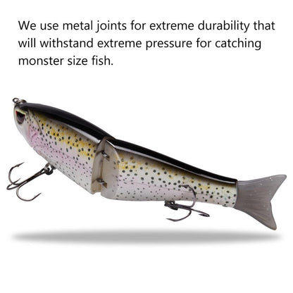 Iscas Artificiais Bassdash Swimbaits Pike Trout Glide Baits Minnow Hard Bass Fishing 7in/2.2oz 4.5in/0.65oz