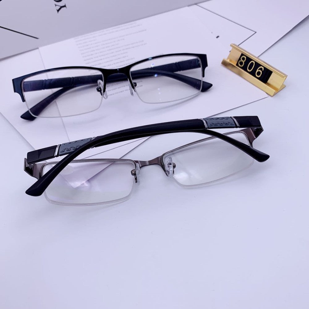 New Half Metal Frame Nearsighted Glasses Unisex Prescription Myopia 0 -0.5 -1 -1.5 -2 -2.5 -3 -4 -5 -6 Unisex óculos de leitura