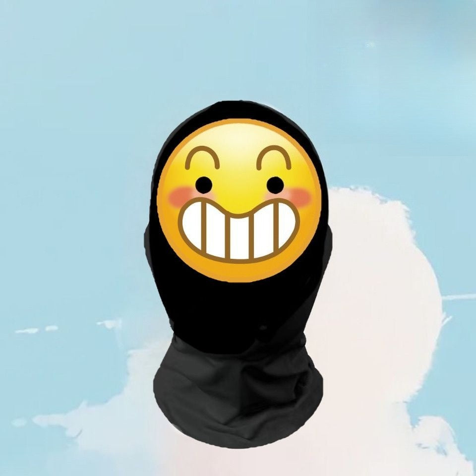 Funny Prank Mask Cosplay Parody Face Costume Headgear Live-streaming Outing Cartoon Props Breathable Headgear