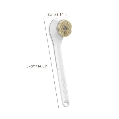 Electric shower brush, rechargeable, waterproof IPX7, 3-speed 6-in-1, wireless shower brush head, lazy scrubbing tool