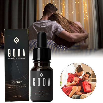 1~3PCS 15ml GODA For Her Pheromone Perfume for Women Long-Lasting Jasmine & Rose