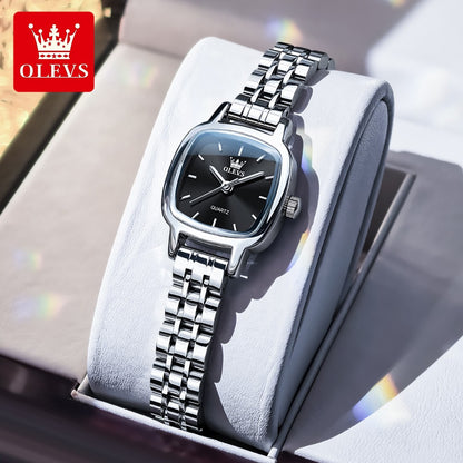 OLEVS 5675 Women Watches Elegant Ladies Square Quartz Watch Waterproof Luminous Wristwatch For Girlfriend Lovers Gift Reloj