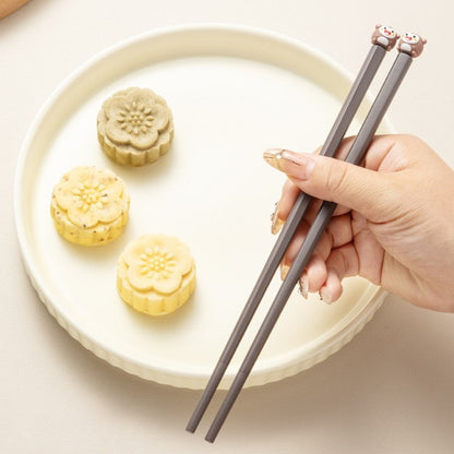 22cm 3D Bonitos Desenhos Animados Animais Hashi Para Crianças Hashi Chinês Comida Sushi Varas Casa Cozinha Louça Jantar Ferramenta de Cozinha