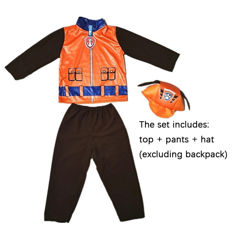 Anime Dog Patrol Kids Cosplay Costume Marshall Chase Skye Zuma Rubble Children Tops Pants Patrol Uniform Halloween Costume