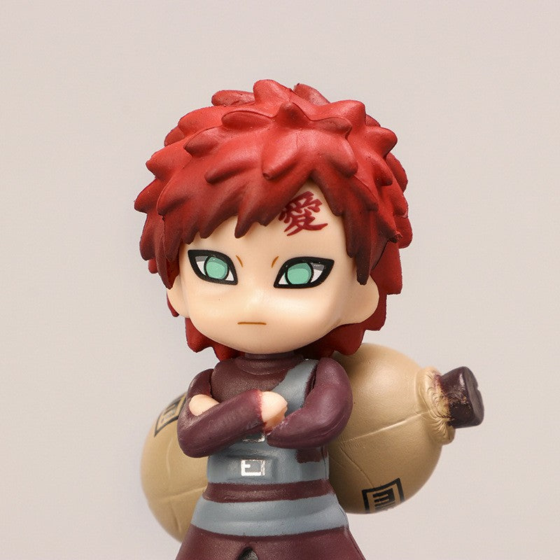 Quente 12 pçs/set Anime Naruto Shippuden Hinata Sasuke Itachi Kakashi Gaara Figura Brinquedos Q Versão PVC Modelo Figurine Bonecas Presentes