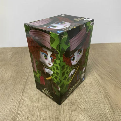 100% Original em Estoque Bandai Spirits Banpresto Q Posket Q Posket Personagens Disney Alice no País das Maravilhas (2010) Modelo Chapeleiro Maluco