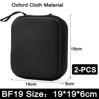 Earphone Data Storage Bag Oval Square Rectangle Cable Organizer Bags Mini Zipper Pouch Tech Gadgets Portable Charger U Disk Case
