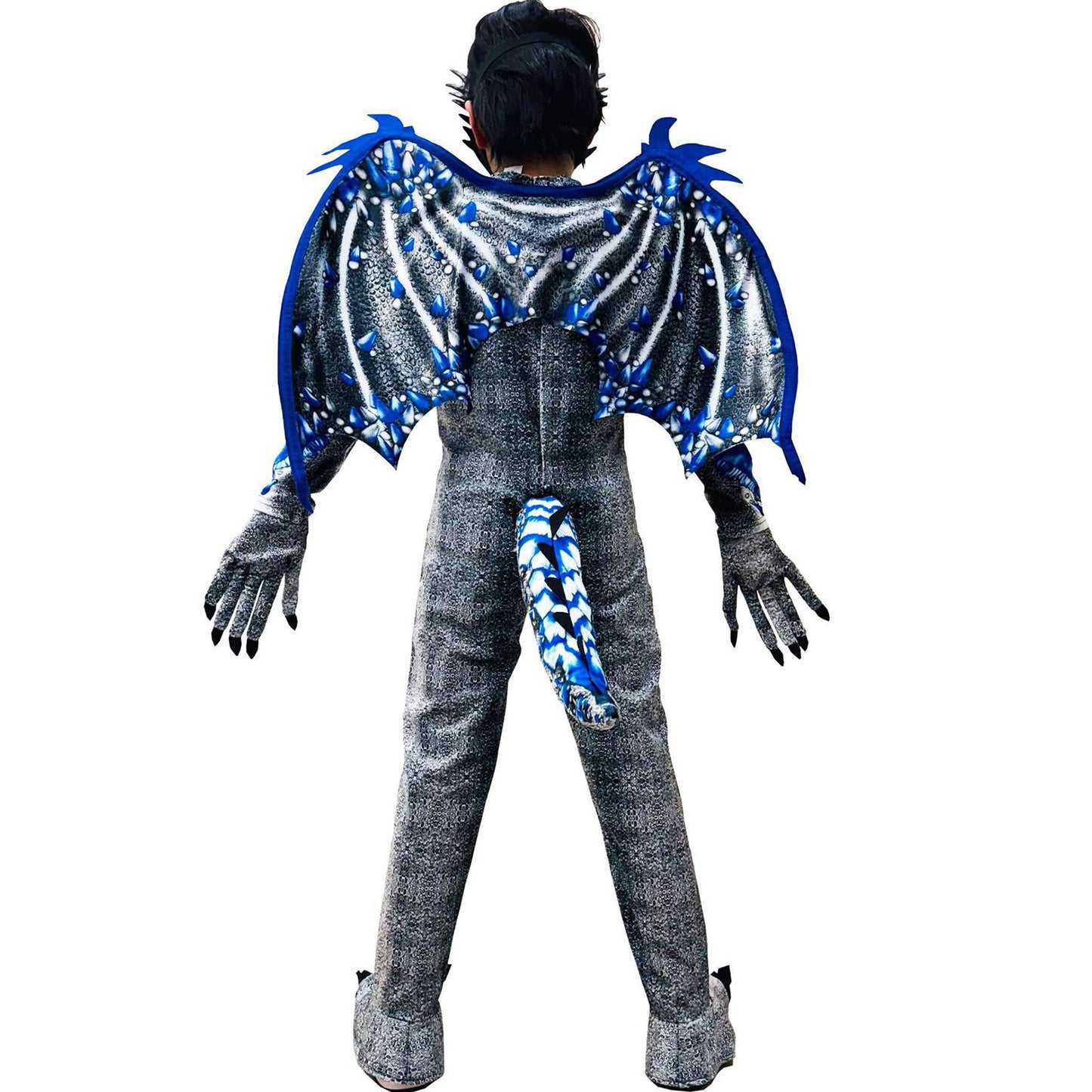 Dragon Costume for Boys Kids Onesie Fun Dress-Up for Halloween Birthday Party Carnival Cosplay