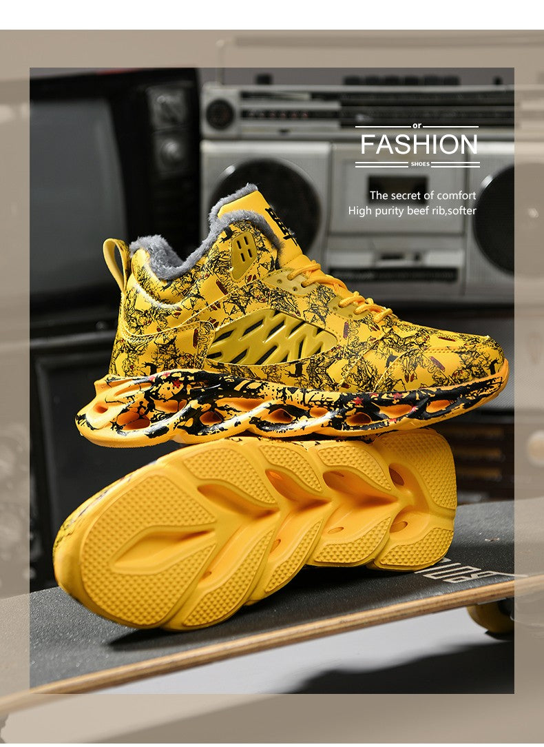 men boots 2023 New Winter Slippers Warm Men Shoes Waterproof Non-Slip Plush Sneakers Male tenis shoes Boots Men Sneakers Winter