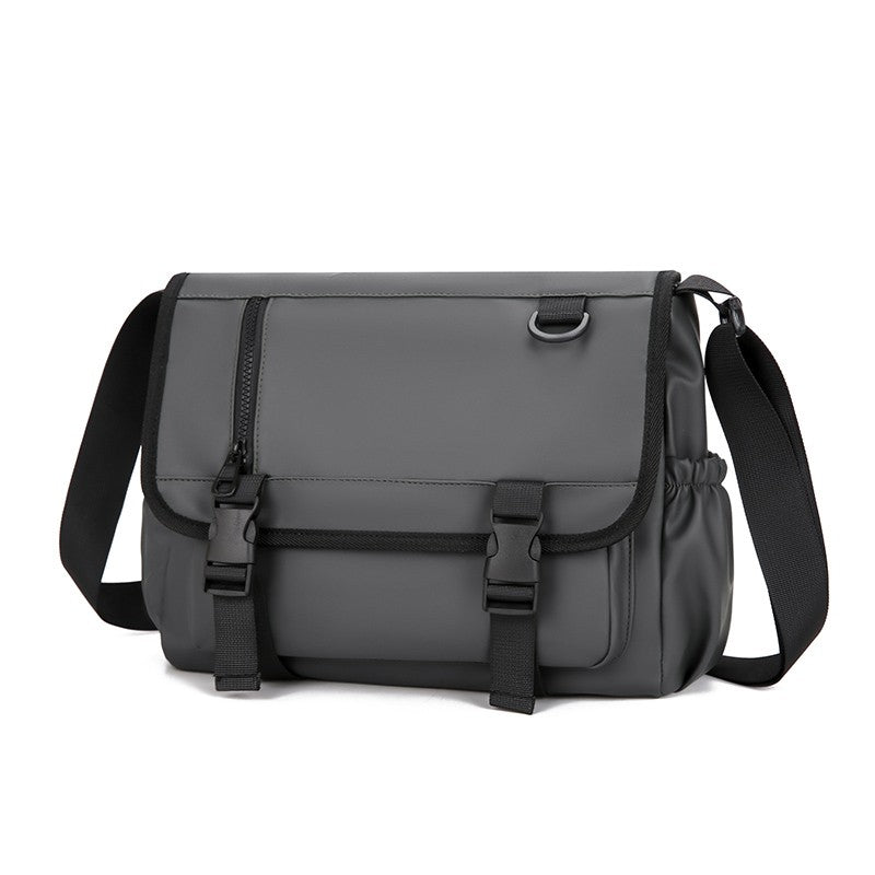 Fashionable Multi Pocket Messenger Bag - large capacity with adjustable strap, daily commuting - durable, travel bag, multi-func