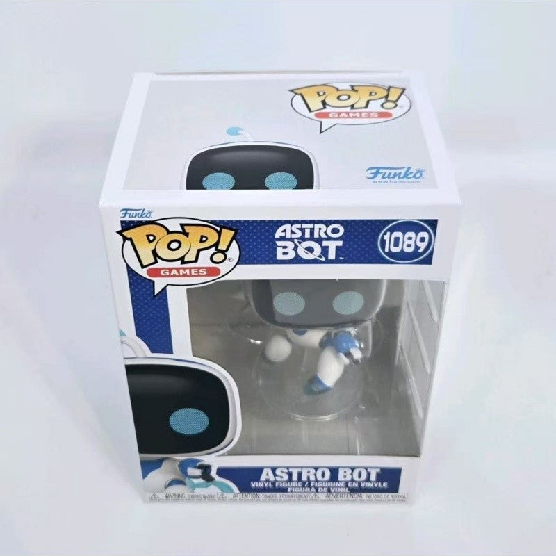 Funko Pop Original Boneco de Ação Astro Bot Modelo 1089 11,2 cm Escultura de Vinil Bonecos Coleção Edição Limitada Presente Anime