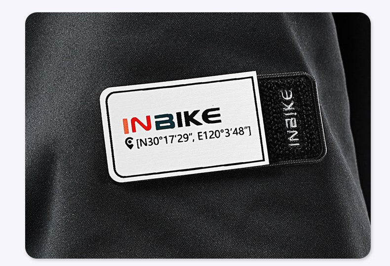 INBIKE Men's Winter Cycling Bike Jackets Windproof Softshell Thermal Bicycle Clothing for Men Warm Fleece Road Bike Windbreaker