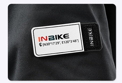 INBIKE Men's Winter Cycling Bike Jackets Windproof Softshell Thermal Bicycle Clothing for Men Warm Fleece Road Bike Windbreaker