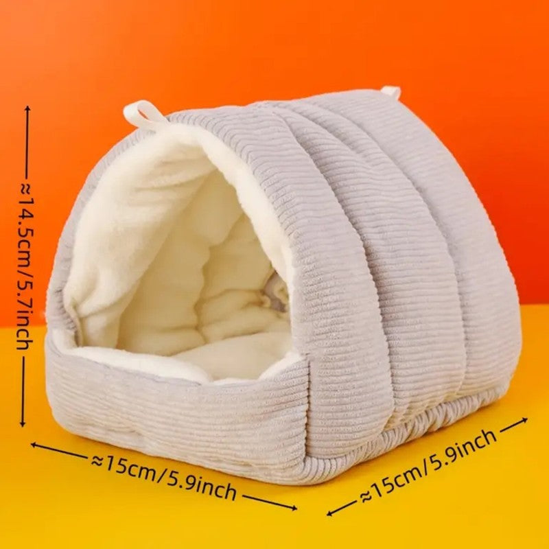 Ninho de Algodão Quente para Pássaros de Inverno, Ninho para Papagaio, Gaiola, Periquito para Rede, Tenda de Gaiola, Cama Pendurada, Caverna, Produtos para Animais de Estimação