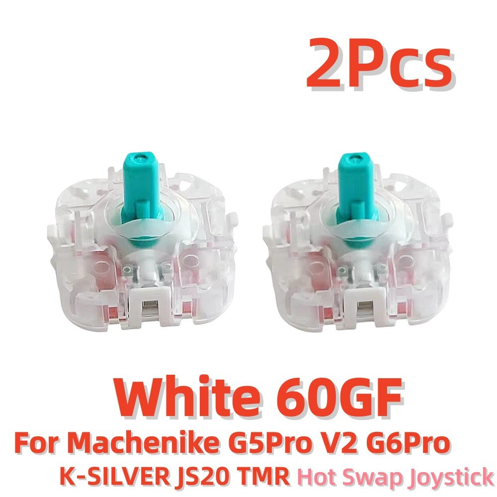 2pcs TMR for Machenike Mechanic Hall Swap Joystick JS20 Multiple Tactile Options Compatible G6pro G5pro V2 Game Controller Jh20