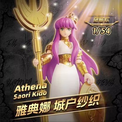 BLOKEES Original Gold Saint Seiya VERSÃO GALAXY V03 Athena Aiolos Mu Milo Aldebaran Aiolia Shaka Dohko Boneco Articulado Brinquedo Presente