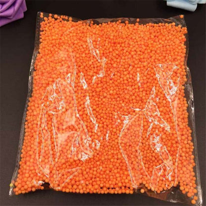 14000Pcs Polystyrene Filler Styrofoam Balls Bottle DIY Snow Mud Accessorie Small Tiny Foam Beads for Gift Box Balloon Decoration