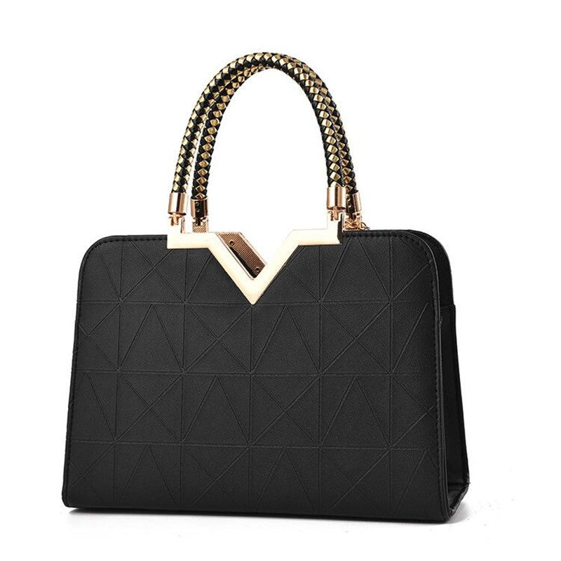 Luxury Design Handbag Women PU Leather Fashion Brand Crossbody Bags Large Capacity Shoulder Messenger Bag Travel Shopping Totes