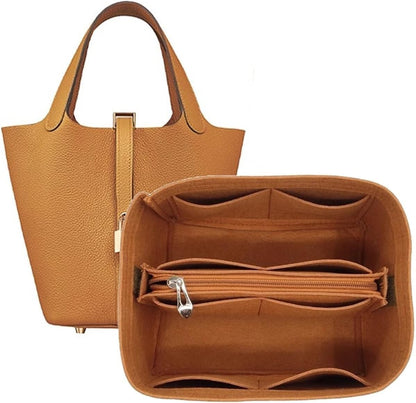 Bag Organizer Liner Storage Bag Bag Storage Insert Portable Makeup Bag for Hermes Picotin18/22