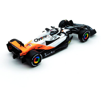 Bburago 1:43 2024 F1 Mclaren MCL38 Grande Prêmio de Mônaco Carro de Liga Miniatura Modelo Diecast #4 Lando Norris #81 Oscar Piastri Brinquedo