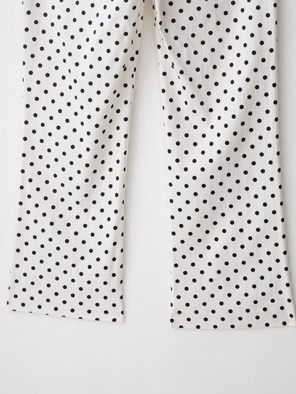 HH Woman Autumn Long Sleeves Turtleneck Zipper With Pockets Drawstring Casual Coats Women Fashion Polka Dot Printed Jacket