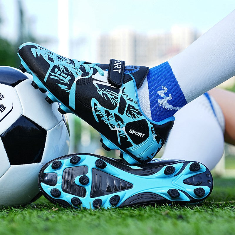 New Kids Football Shoes Match Soccer Shoes Indoor Football Field Boots Grass Training Original  Professional Sneaker Comfortable